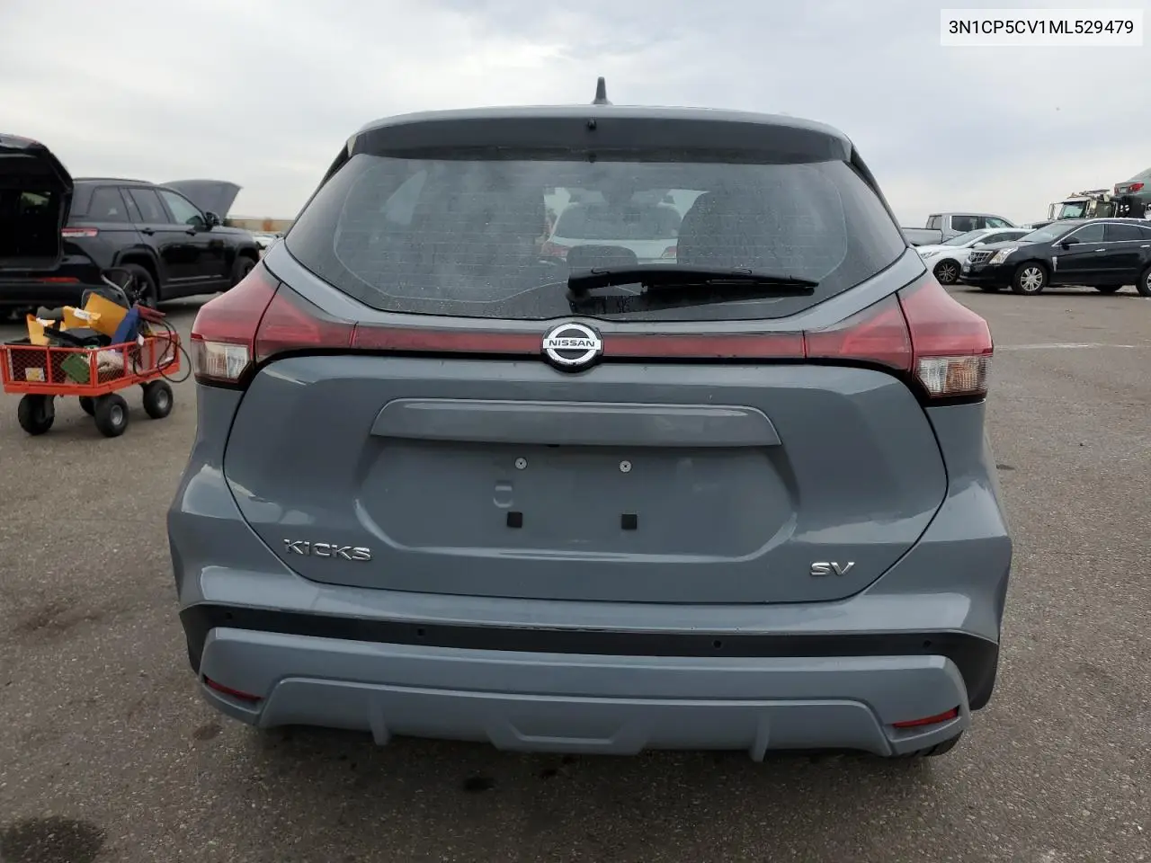 3N1CP5CV1ML529479 2021 Nissan Kicks Sv