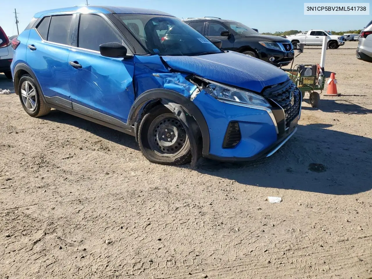 3N1CP5BV2ML541738 2021 Nissan Kicks S