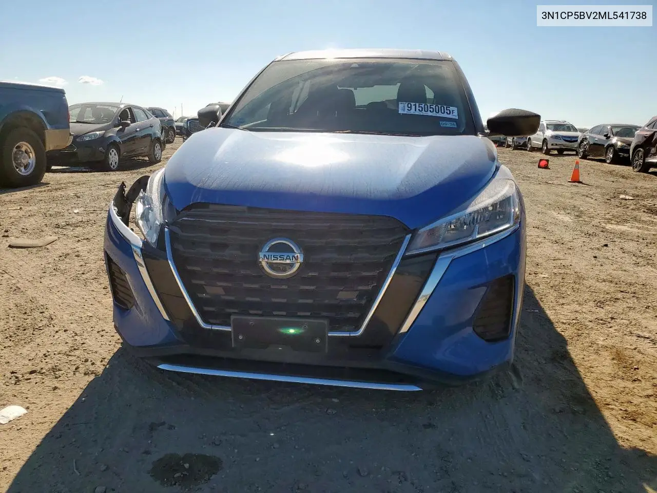 3N1CP5BV2ML541738 2021 Nissan Kicks S