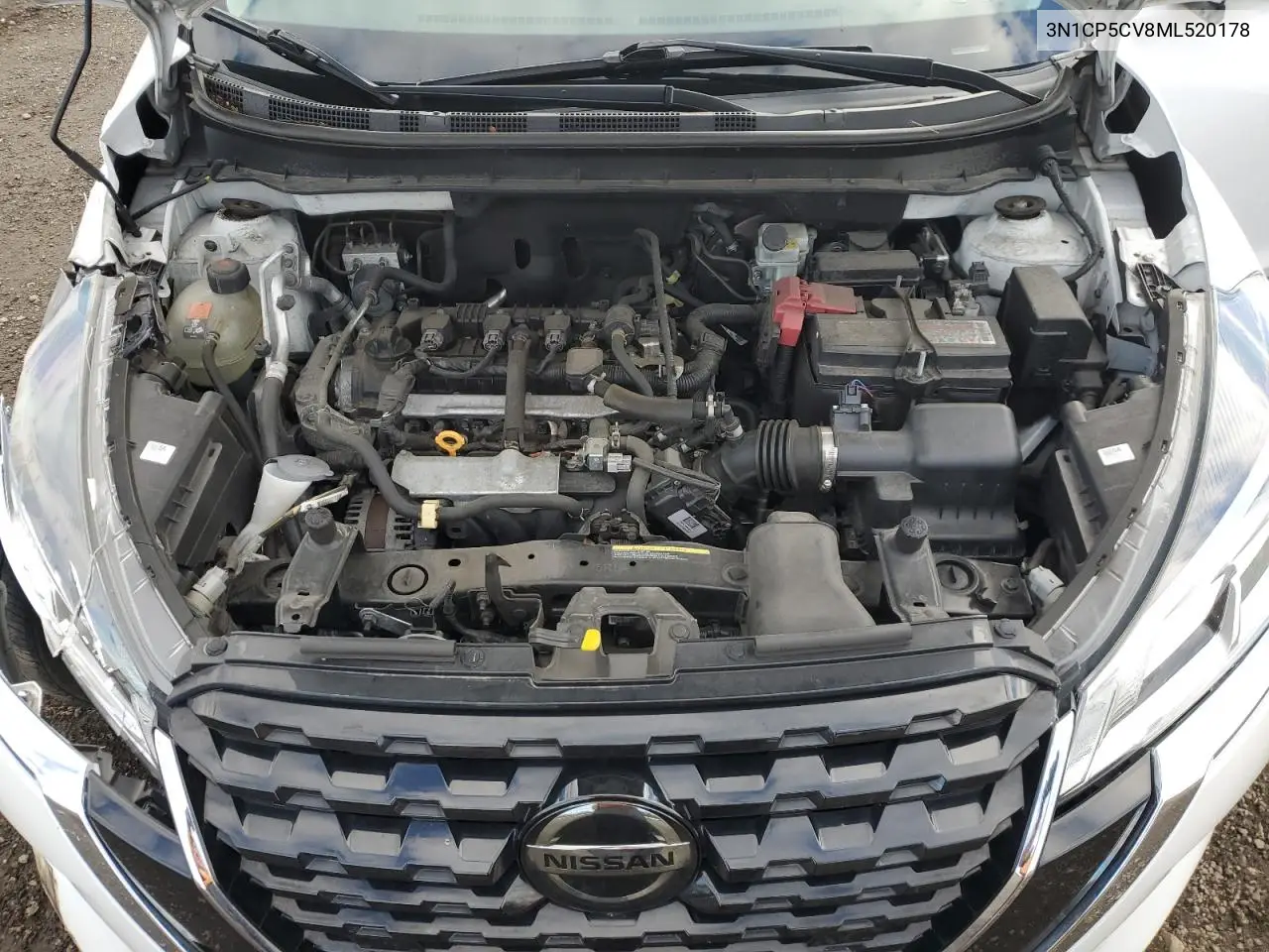 3N1CP5CV8ML520178 2021 Nissan Kicks Sv