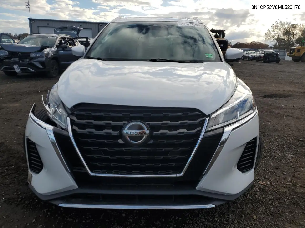 3N1CP5CV8ML520178 2021 Nissan Kicks Sv