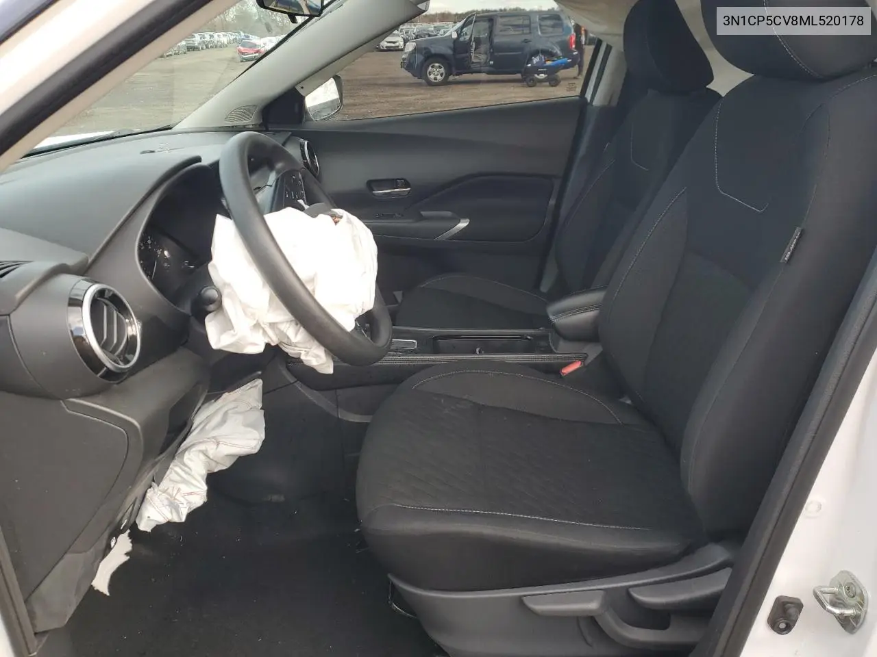 3N1CP5CV8ML520178 2021 Nissan Kicks Sv