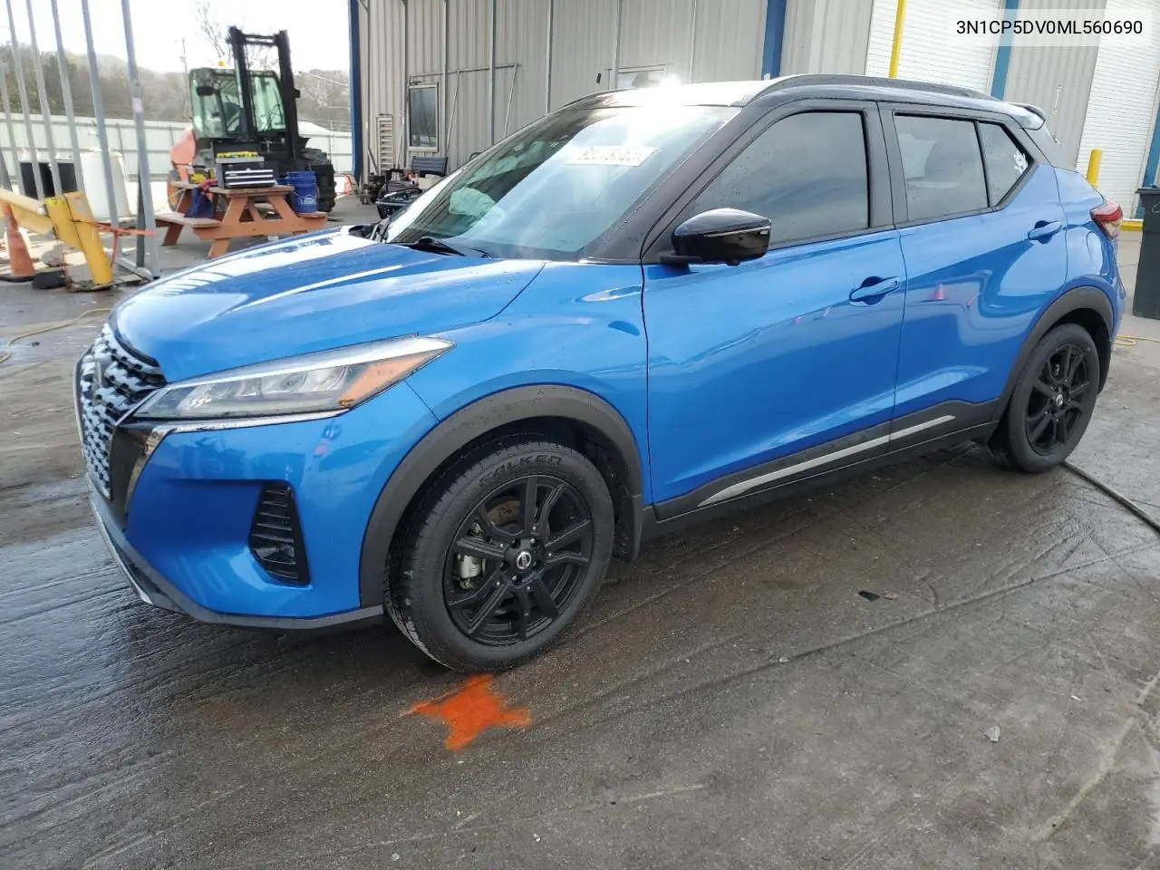 3N1CP5DV0ML560690 2021 Nissan Kicks Sr