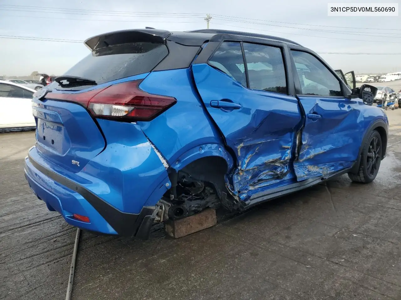 3N1CP5DV0ML560690 2021 Nissan Kicks Sr