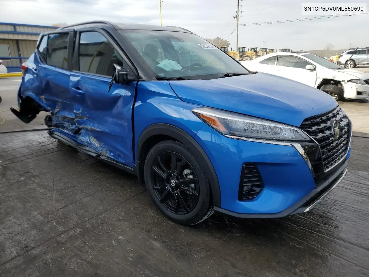 3N1CP5DV0ML560690 2021 Nissan Kicks Sr