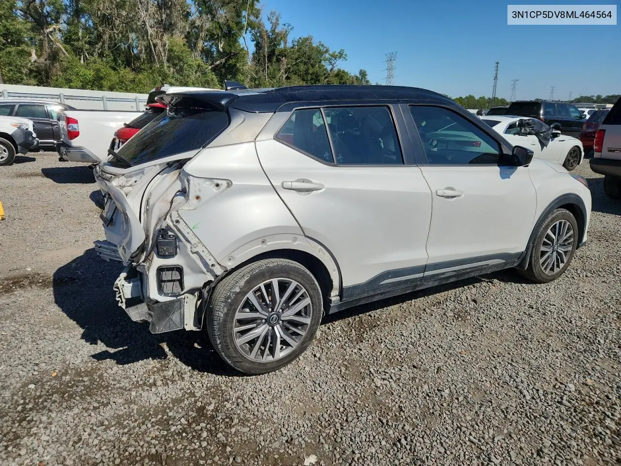 3N1CP5DV8ML464564 2021 Nissan Kicks Sr