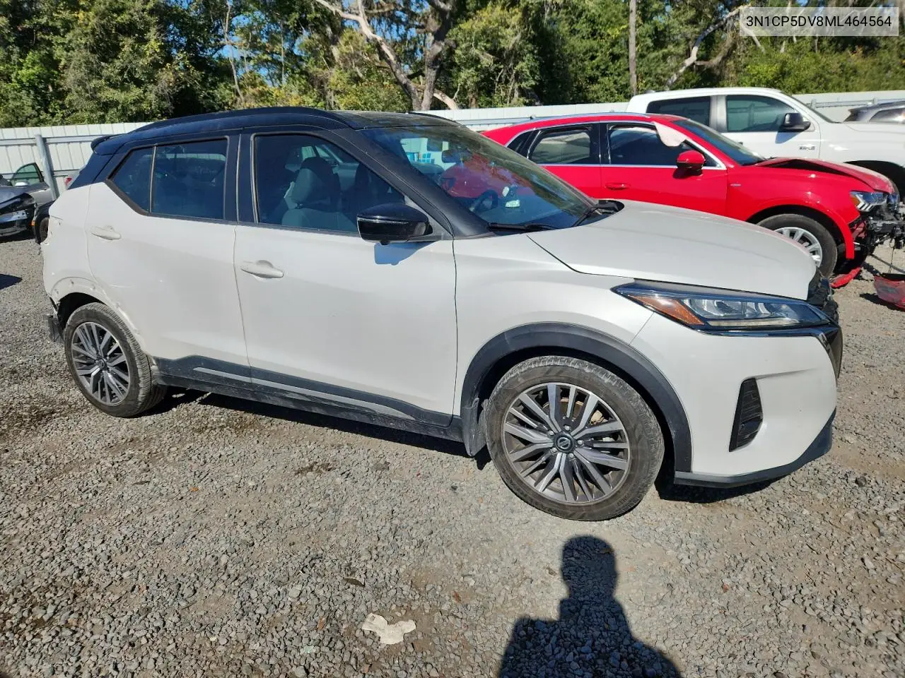 3N1CP5DV8ML464564 2021 Nissan Kicks Sr