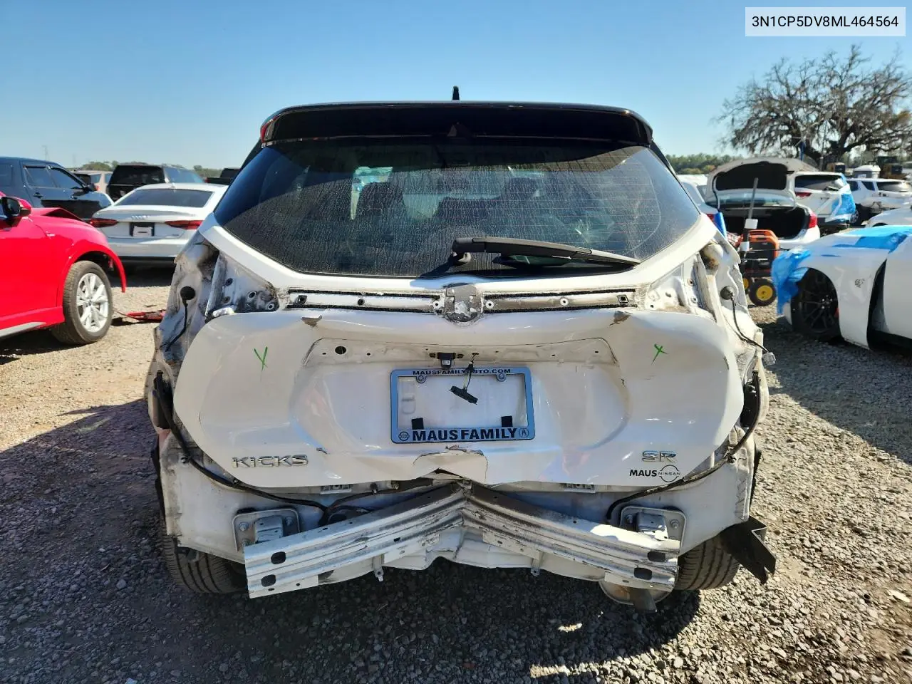 3N1CP5DV8ML464564 2021 Nissan Kicks Sr