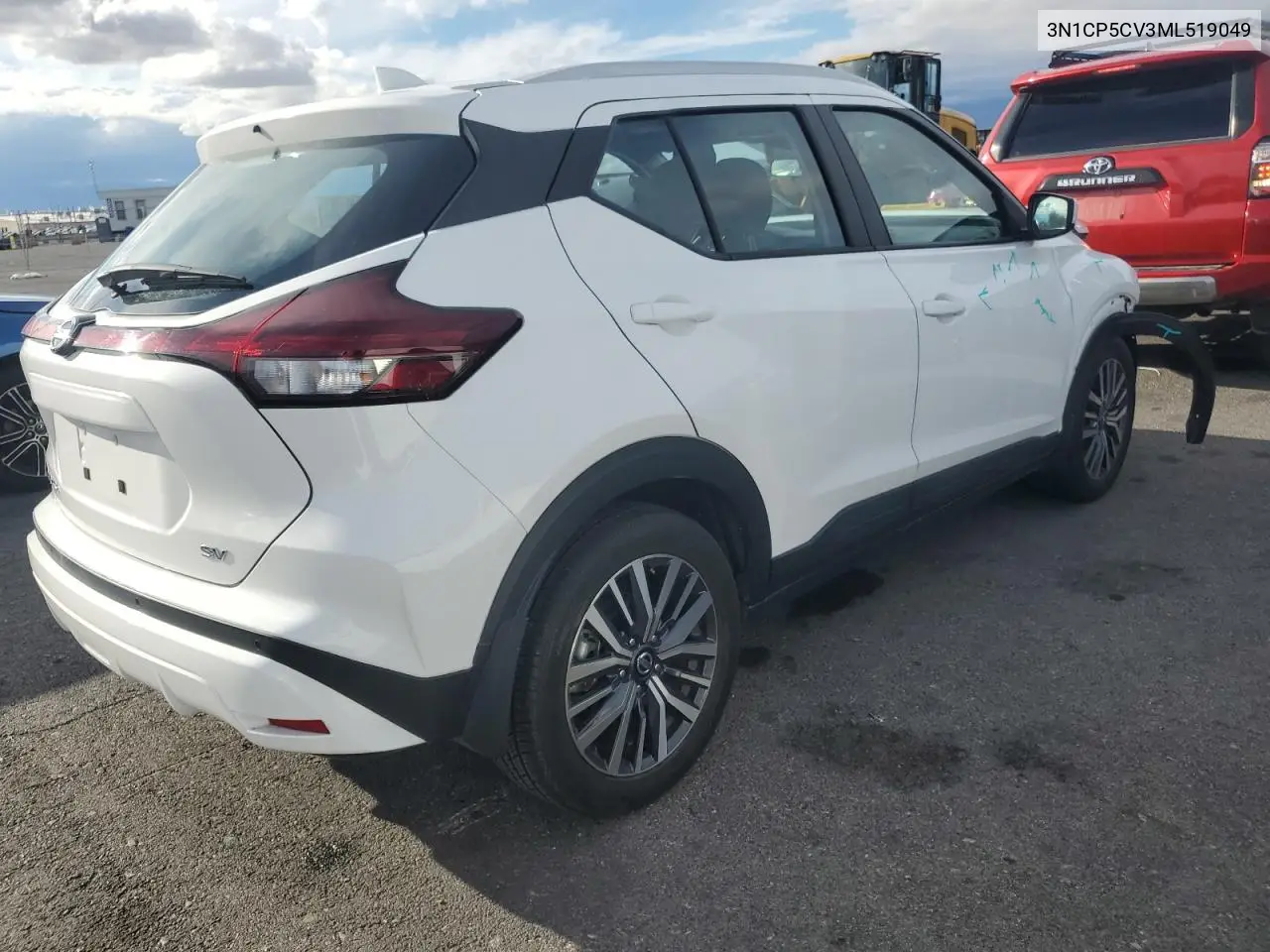 3N1CP5CV3ML519049 2021 Nissan Kicks Sv
