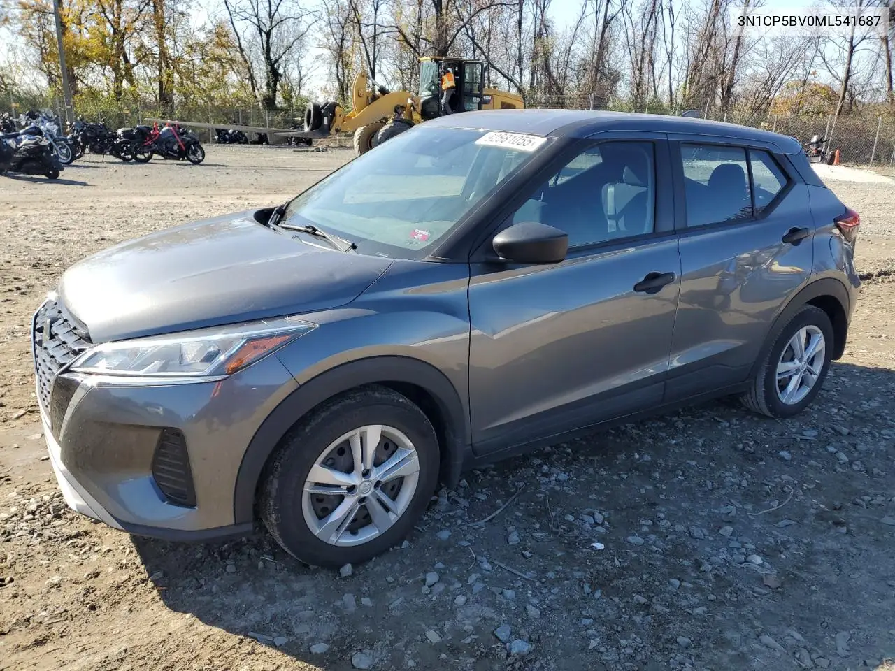 3N1CP5BV0ML541687 2021 Nissan Kicks S