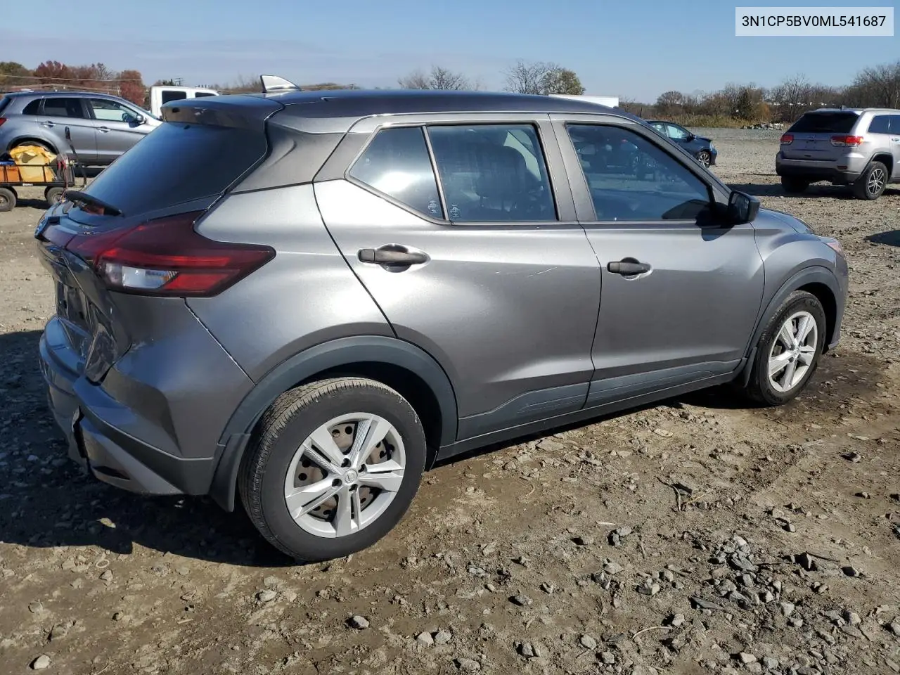 3N1CP5BV0ML541687 2021 Nissan Kicks S