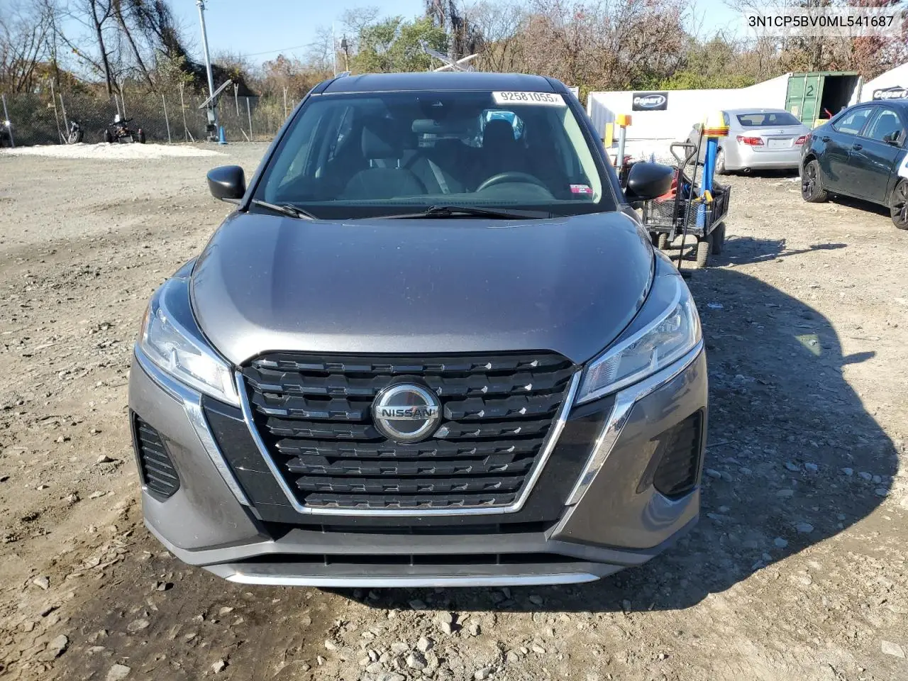 3N1CP5BV0ML541687 2021 Nissan Kicks S