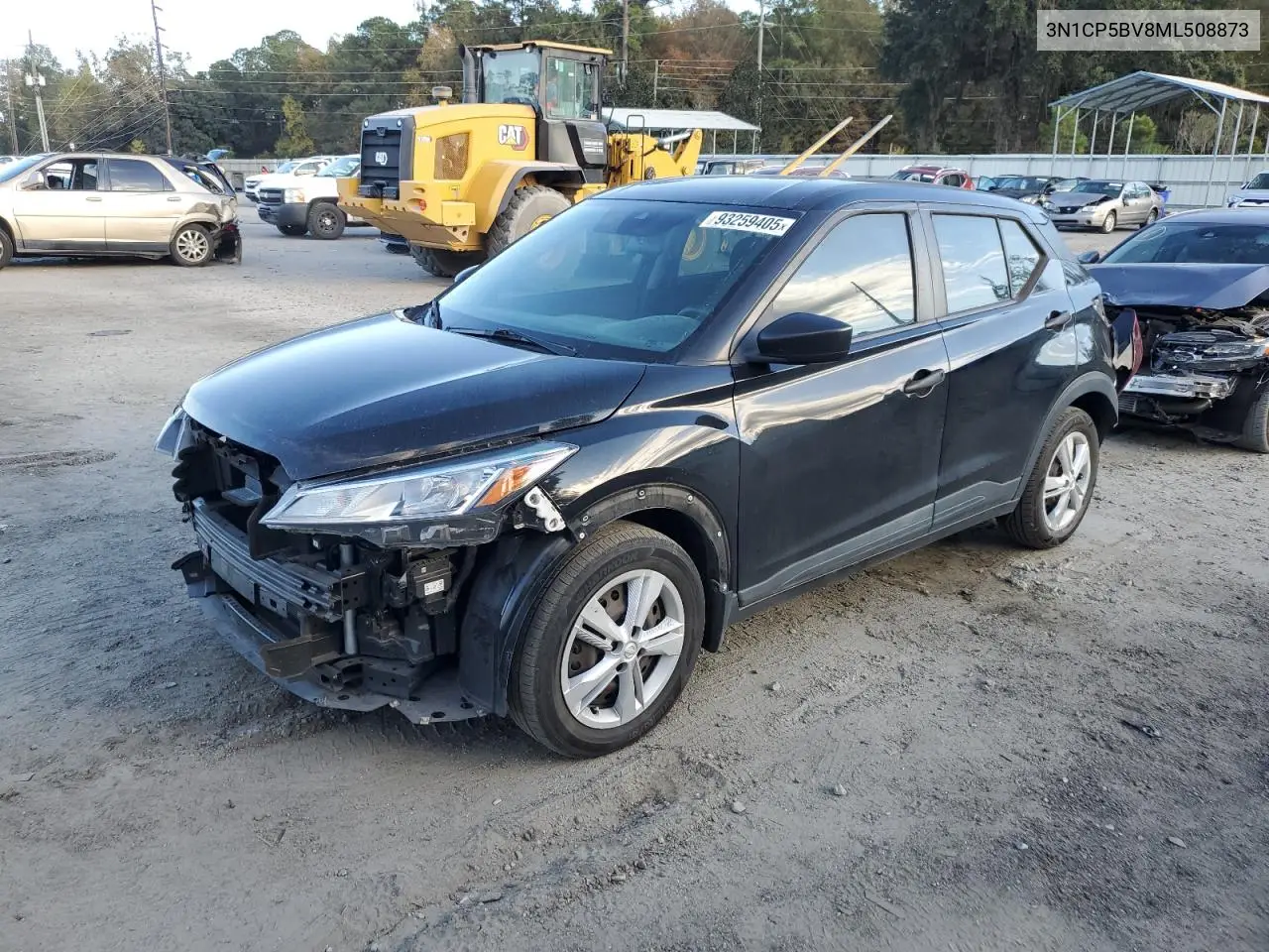 3N1CP5BV8ML508873 2021 Nissan Kicks S