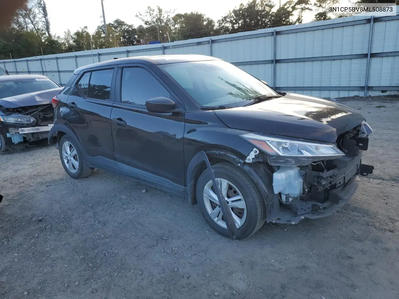 3N1CP5BV8ML508873 2021 Nissan Kicks S