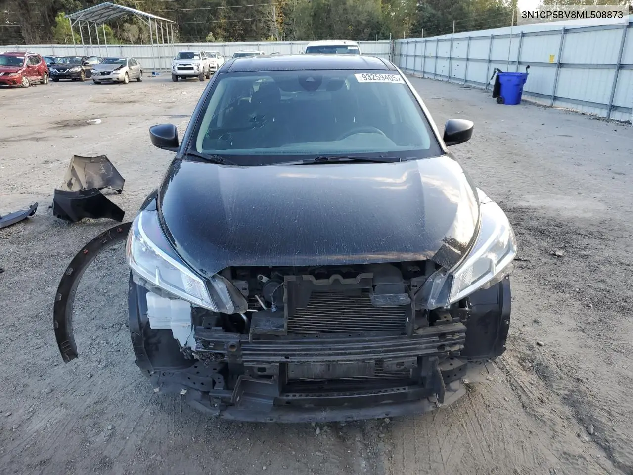3N1CP5BV8ML508873 2021 Nissan Kicks S