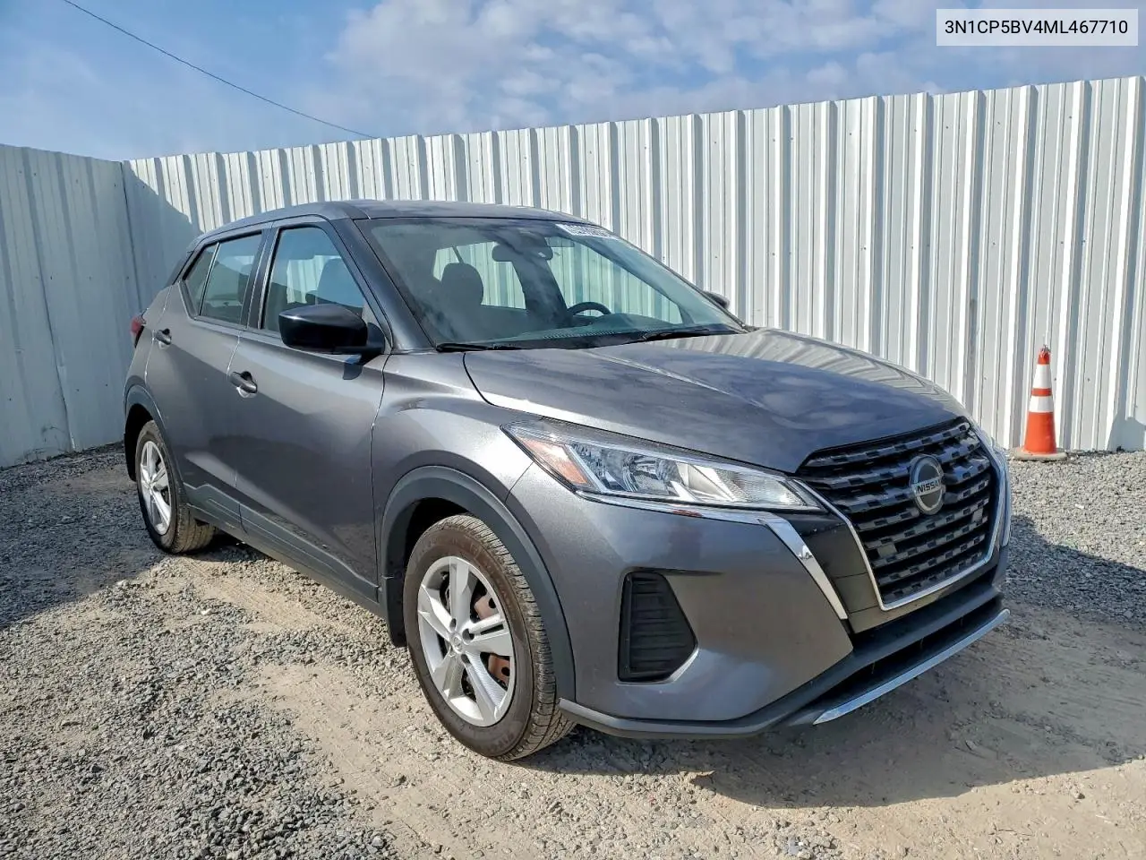3N1CP5BV4ML467710 2021 Nissan Kicks S