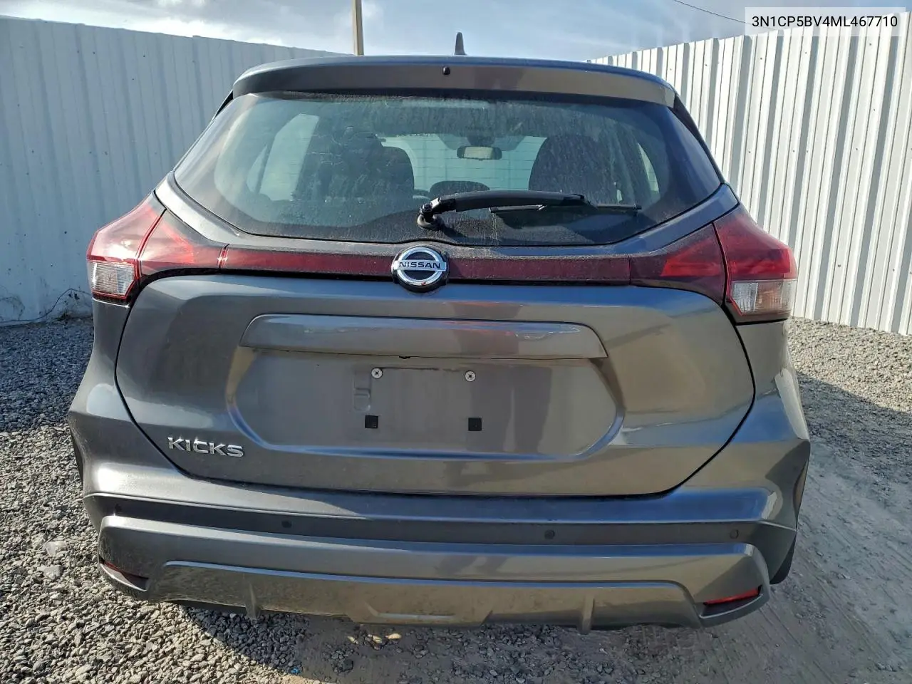 3N1CP5BV4ML467710 2021 Nissan Kicks S