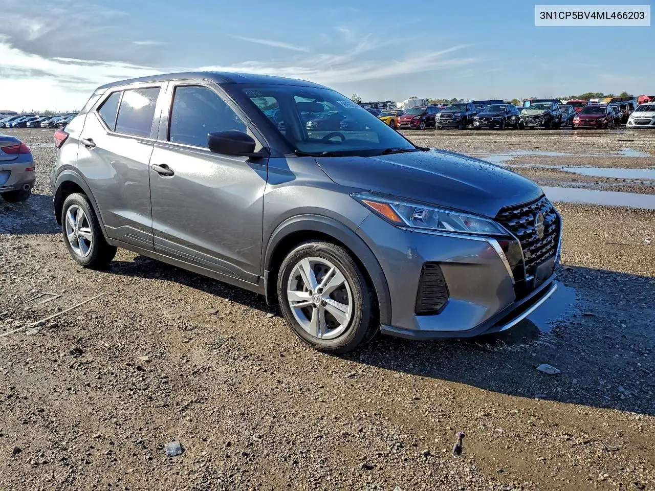 3N1CP5BV4ML466203 2021 Nissan Kicks S