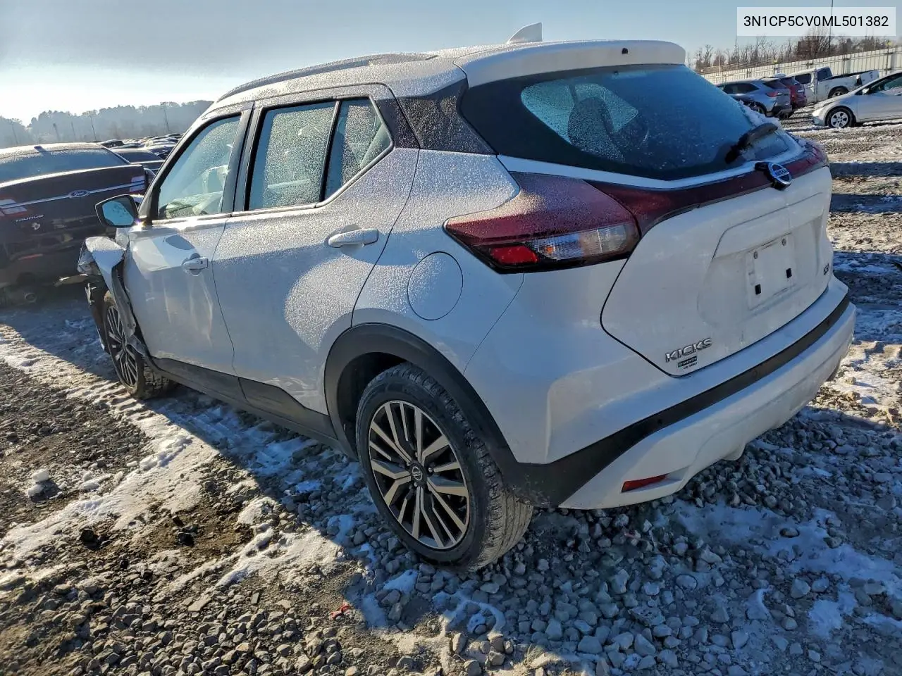 3N1CP5CV0ML501382 2021 Nissan Kicks Sv