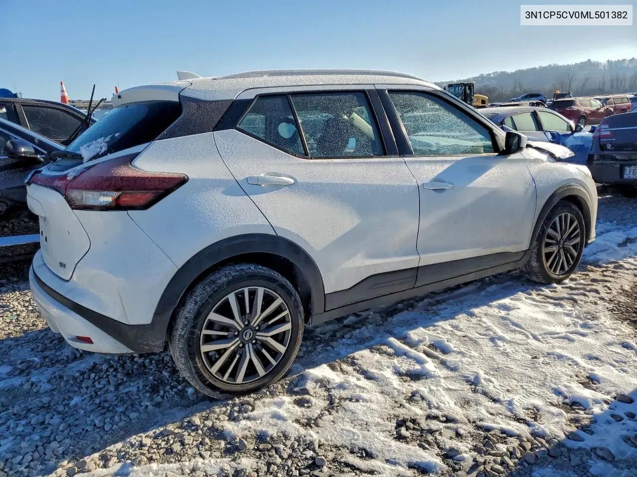 3N1CP5CV0ML501382 2021 Nissan Kicks Sv