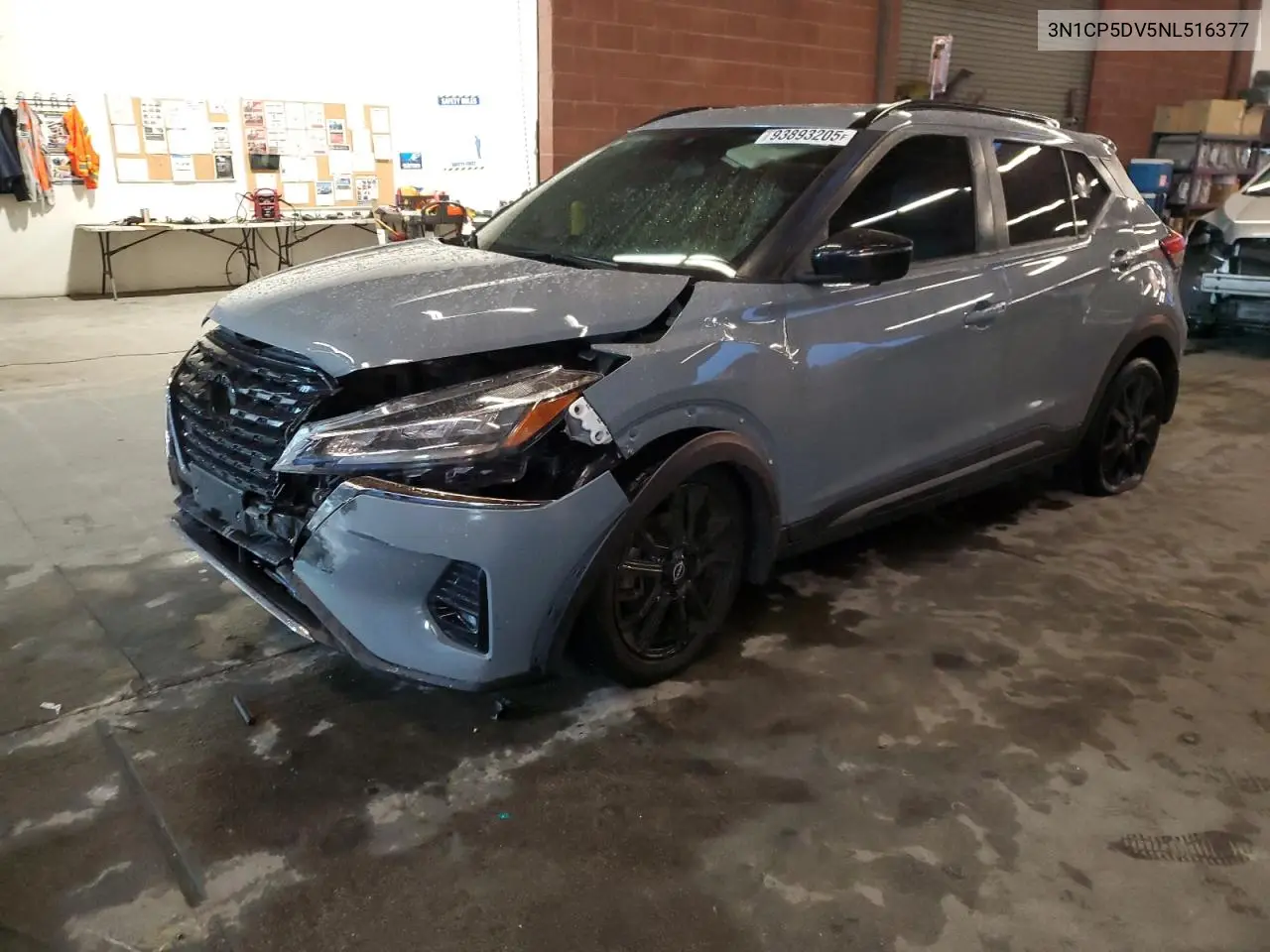 3N1CP5DV5NL516377 2022 Nissan Kicks Sr