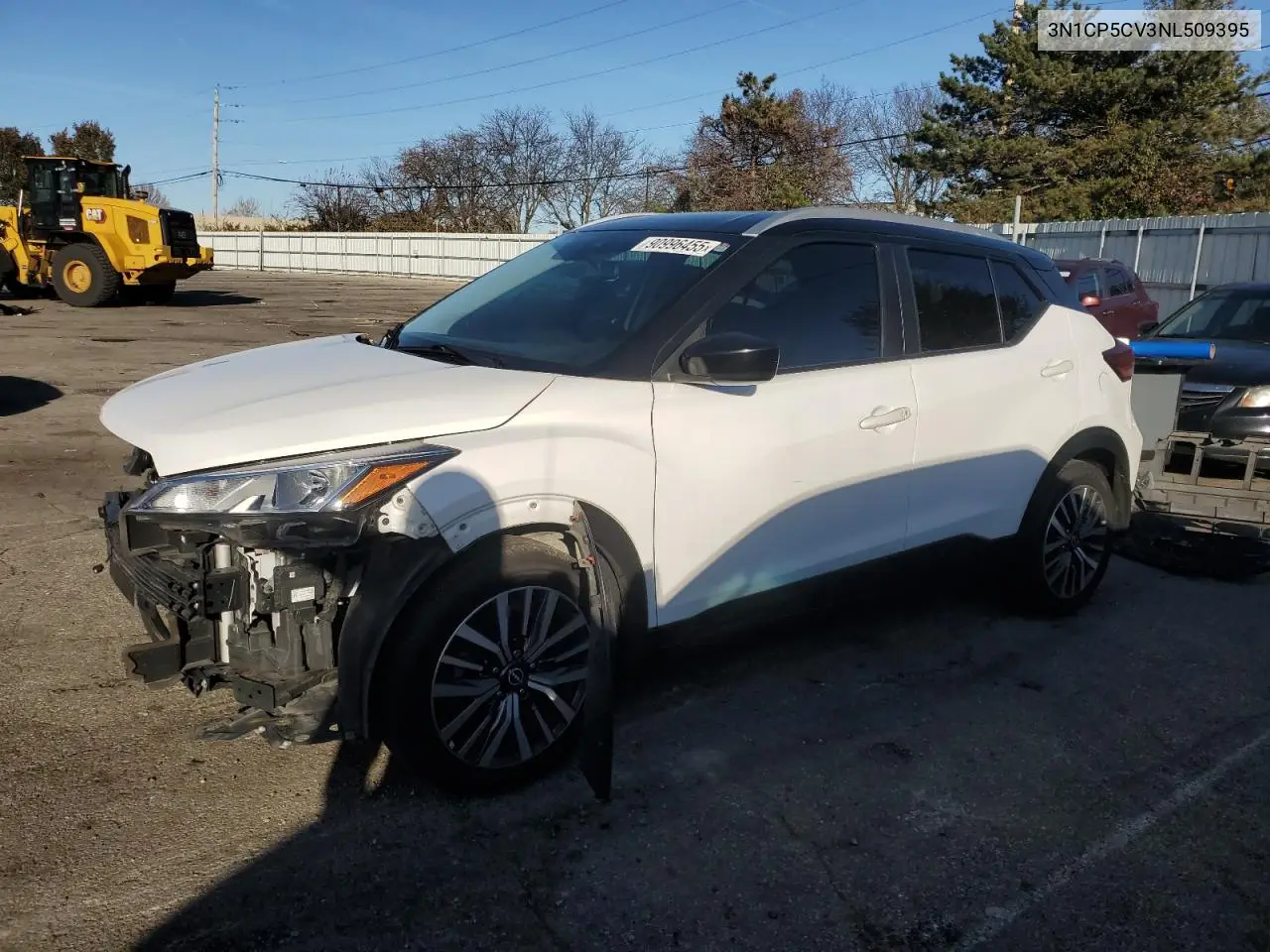 3N1CP5CV3NL509395 2022 Nissan Kicks Sv