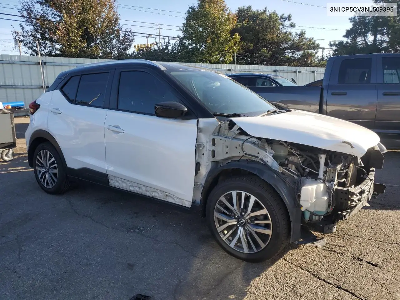 3N1CP5CV3NL509395 2022 Nissan Kicks Sv