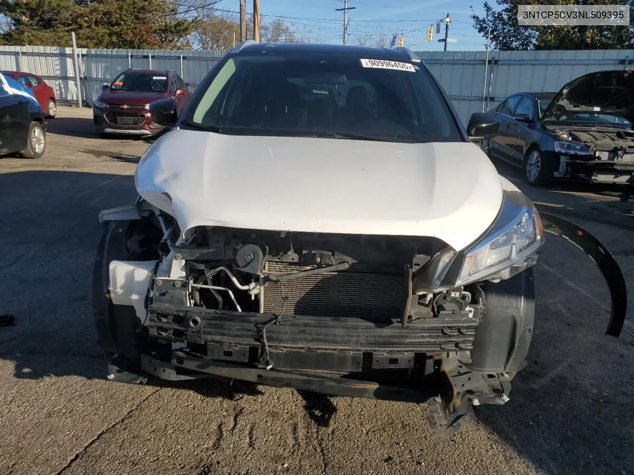 3N1CP5CV3NL509395 2022 Nissan Kicks Sv