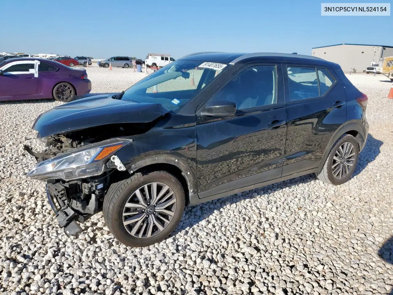 3N1CP5CV1NL524154 2022 Nissan Kicks Sv