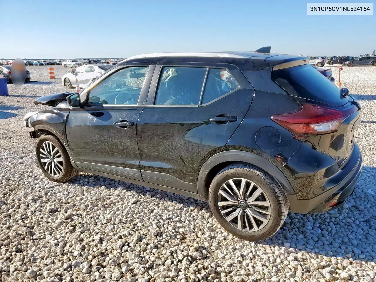 3N1CP5CV1NL524154 2022 Nissan Kicks Sv