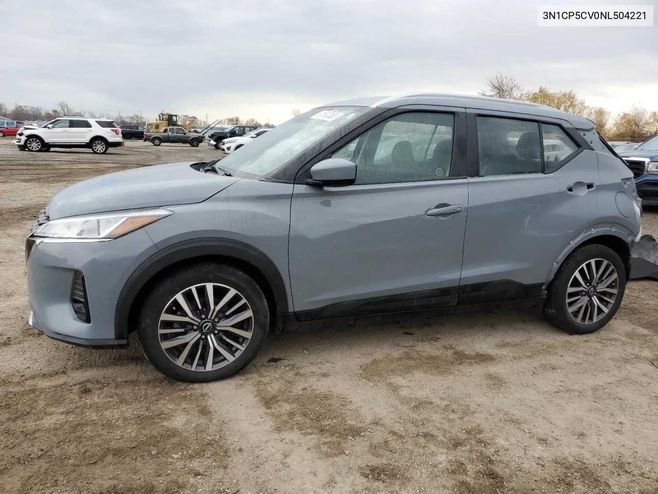 3N1CP5CV0NL504221 2022 Nissan Kicks Sv