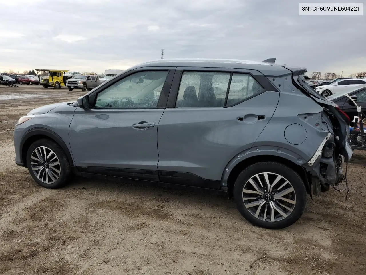 3N1CP5CV0NL504221 2022 Nissan Kicks Sv