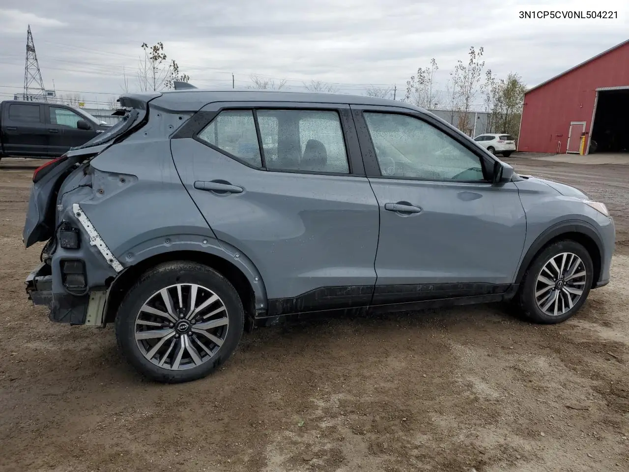 3N1CP5CV0NL504221 2022 Nissan Kicks Sv