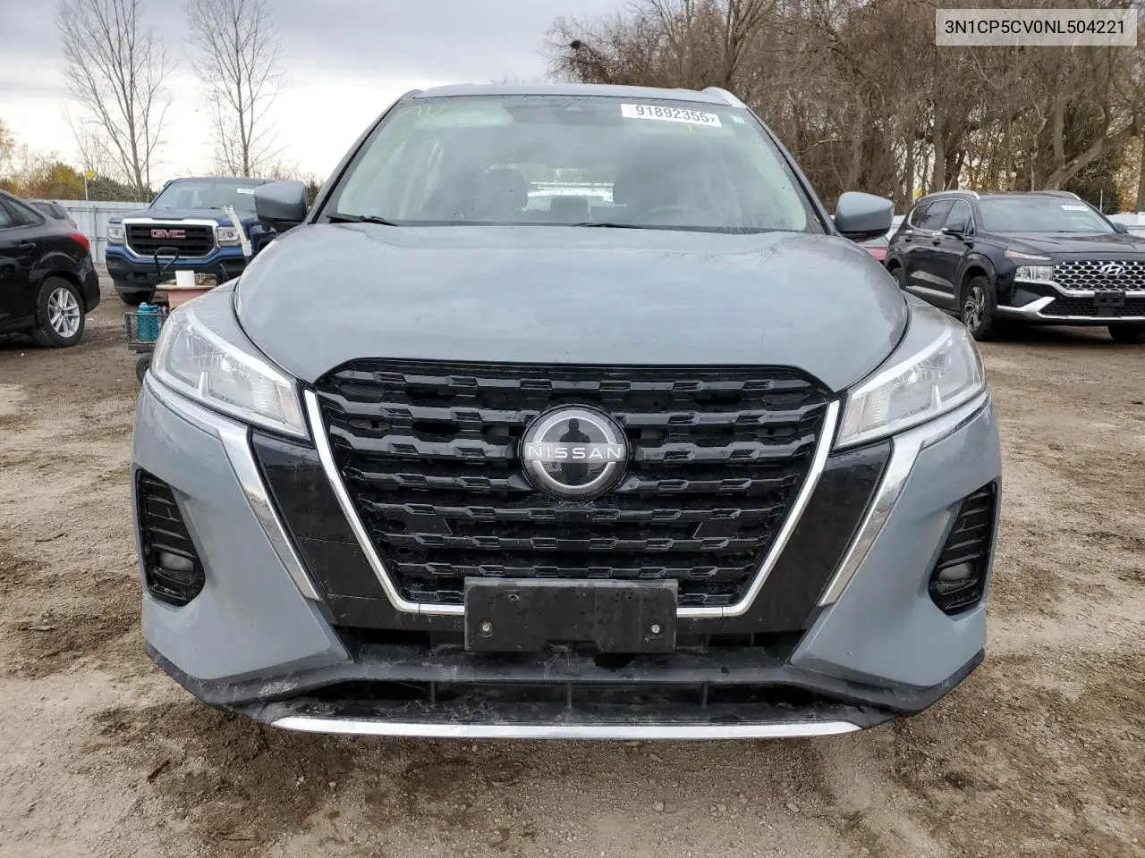 3N1CP5CV0NL504221 2022 Nissan Kicks Sv