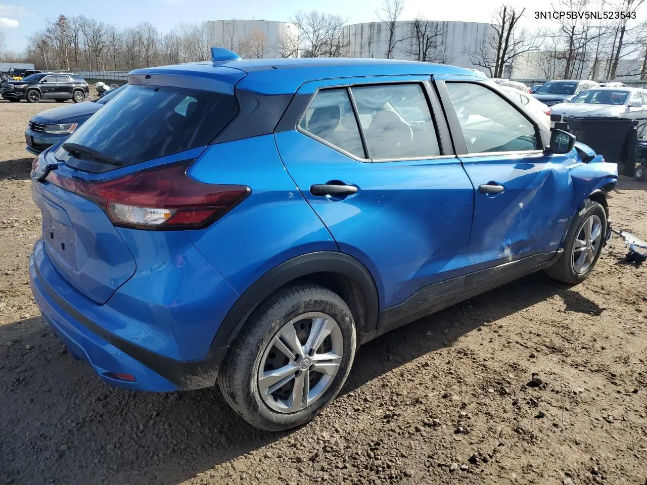 3N1CP5BV5NL523543 2022 Nissan Kicks S