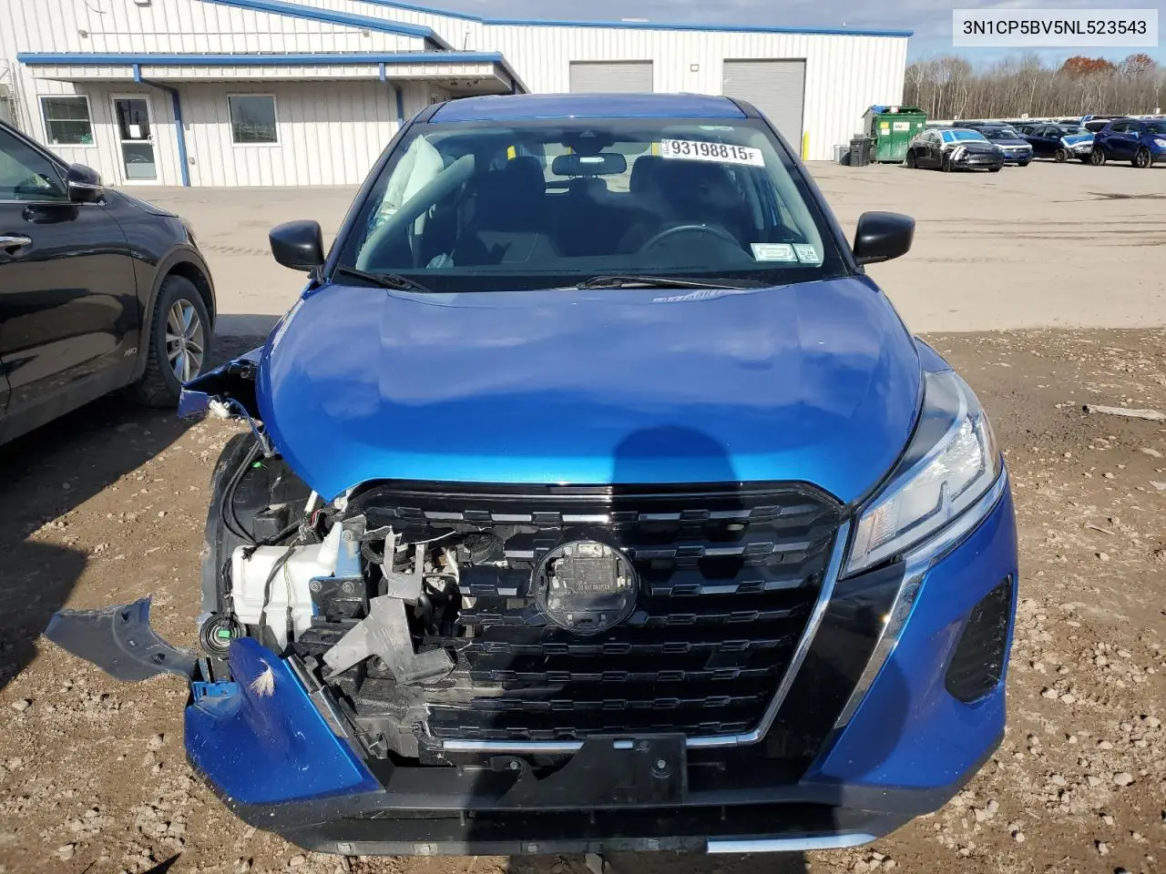 3N1CP5BV5NL523543 2022 Nissan Kicks S