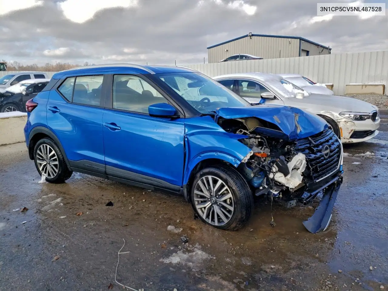 3N1CP5CV5NL487528 2022 Nissan Kicks Sv