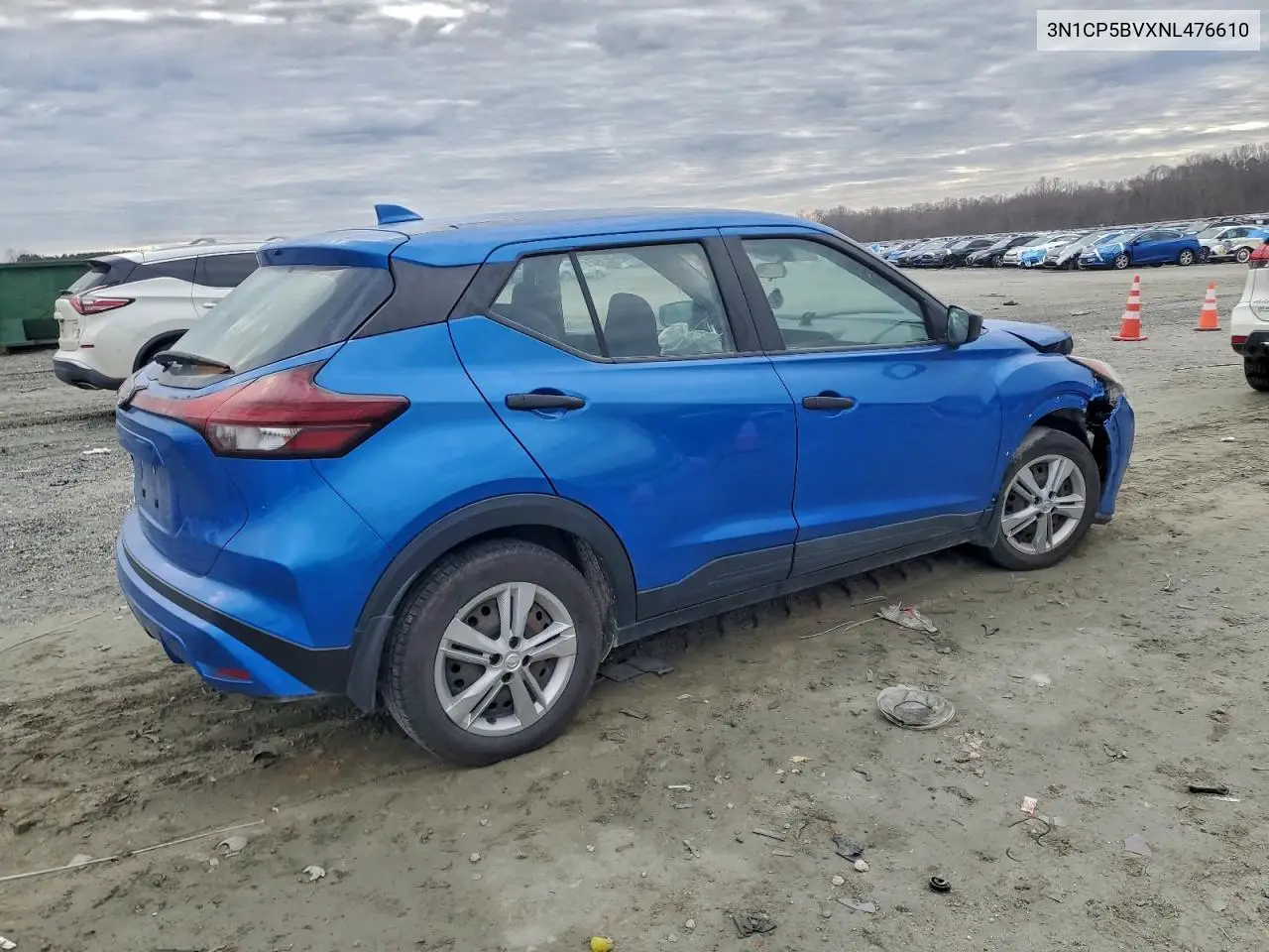 3N1CP5BVXNL476610 2022 Nissan Kicks S