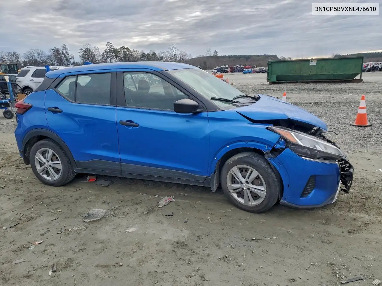 3N1CP5BVXNL476610 2022 Nissan Kicks S
