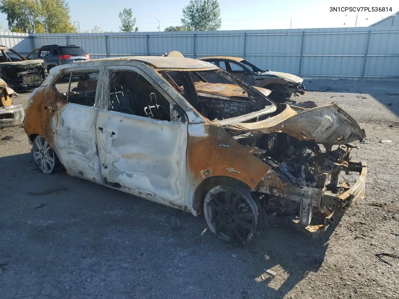 3N1CP5CV7PL536814 2023 Nissan Kicks Sv