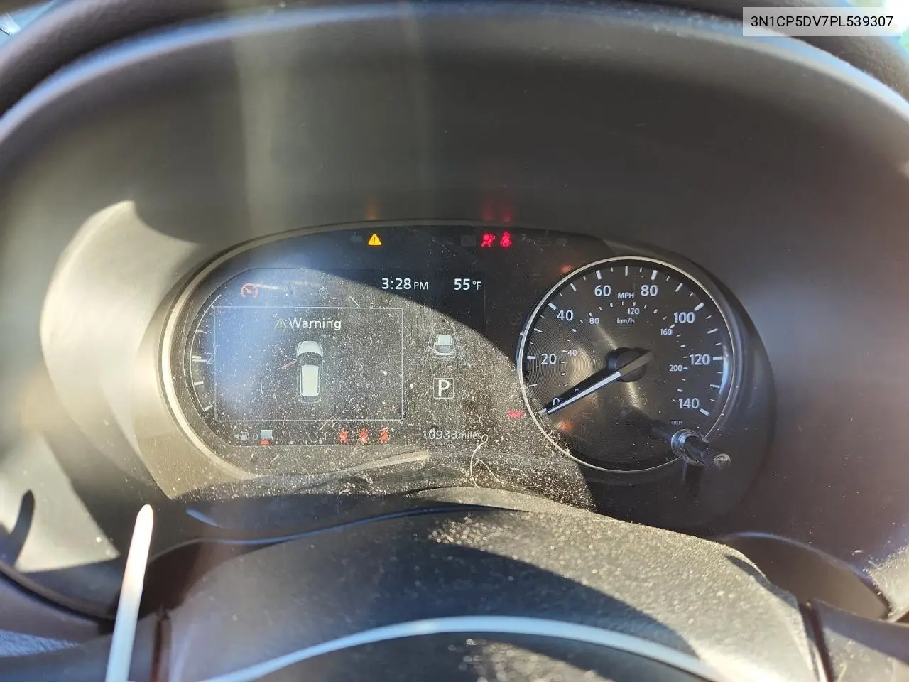 3N1CP5DV7PL539307 2023 Nissan Kicks Sr