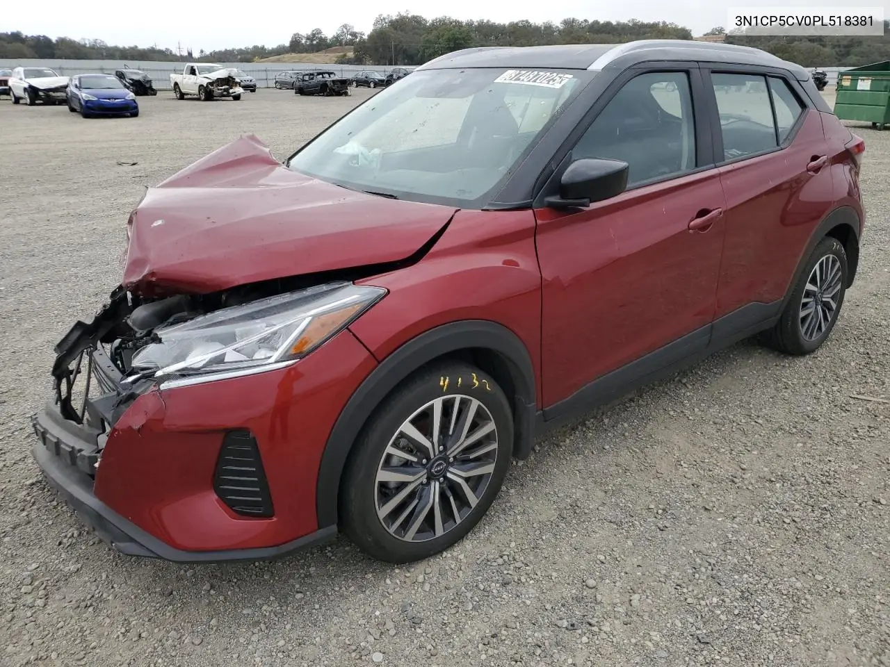 3N1CP5CV0PL518381 2023 Nissan Kicks Sv