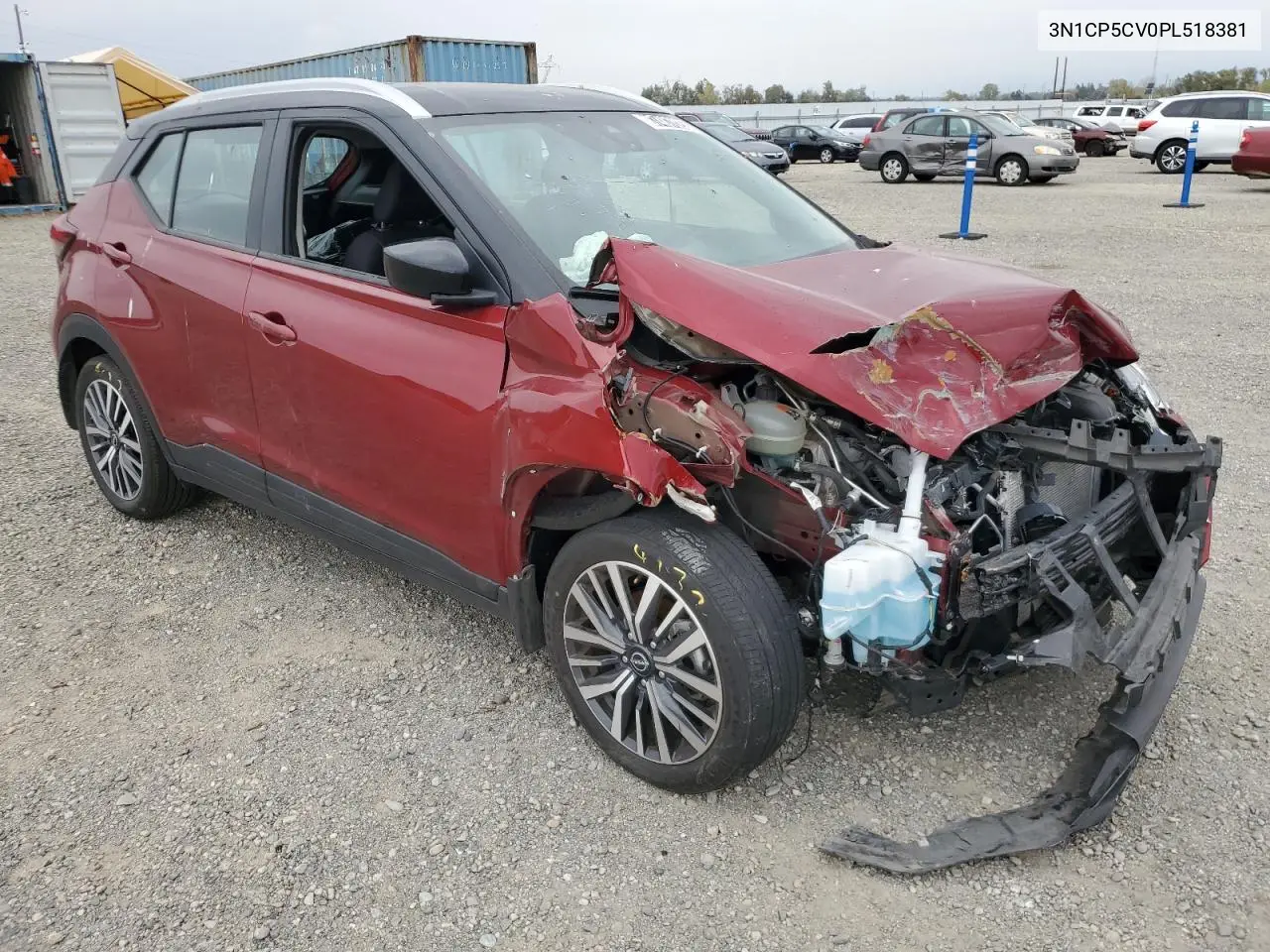 3N1CP5CV0PL518381 2023 Nissan Kicks Sv