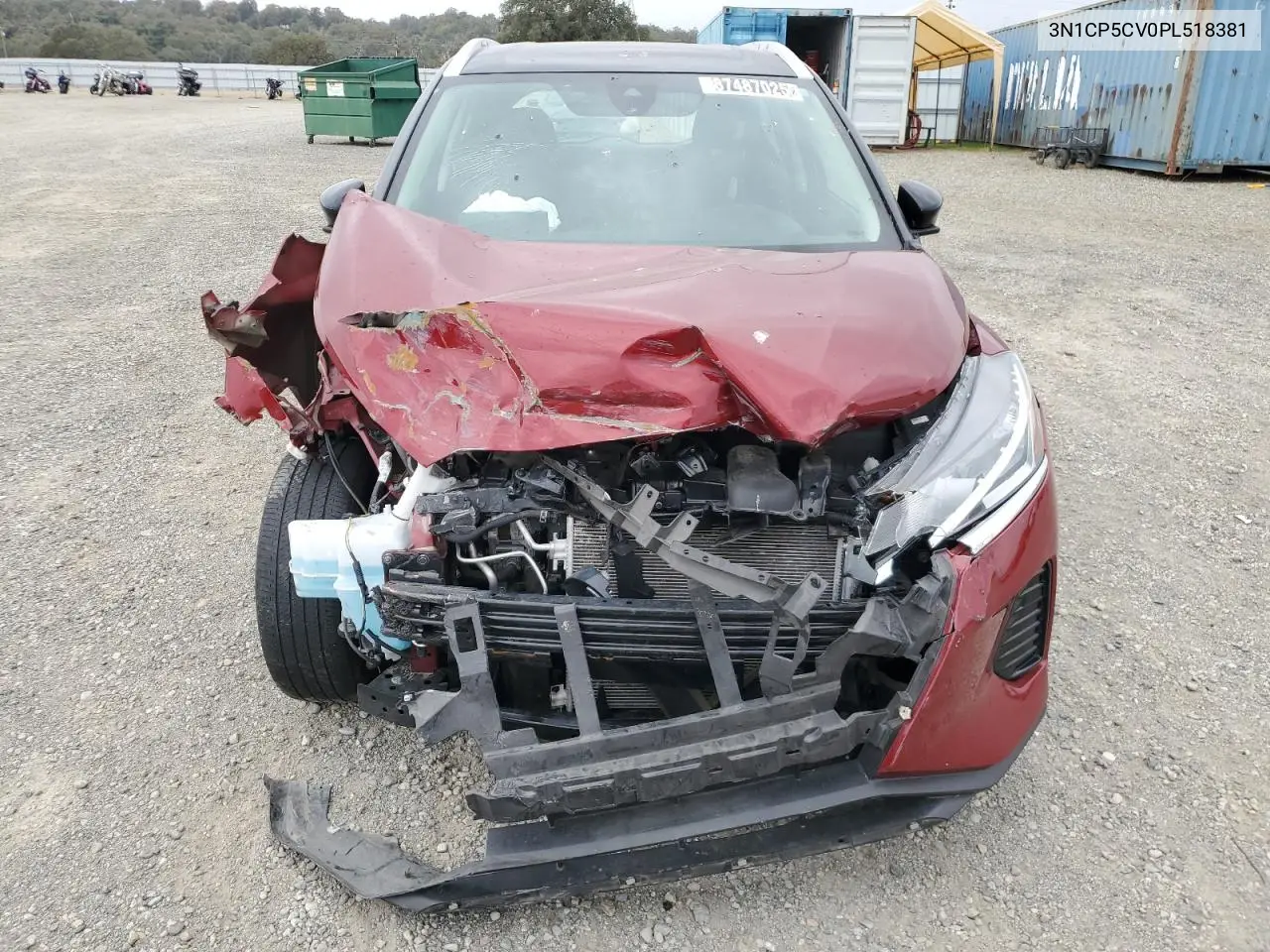 3N1CP5CV0PL518381 2023 Nissan Kicks Sv