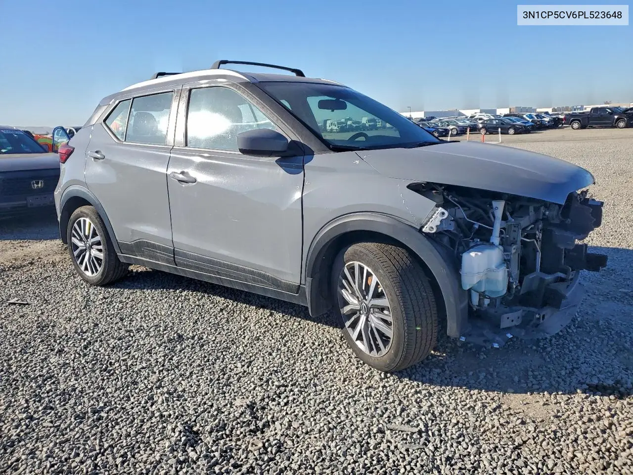 3N1CP5CV6PL523648 2023 Nissan Kicks Sv