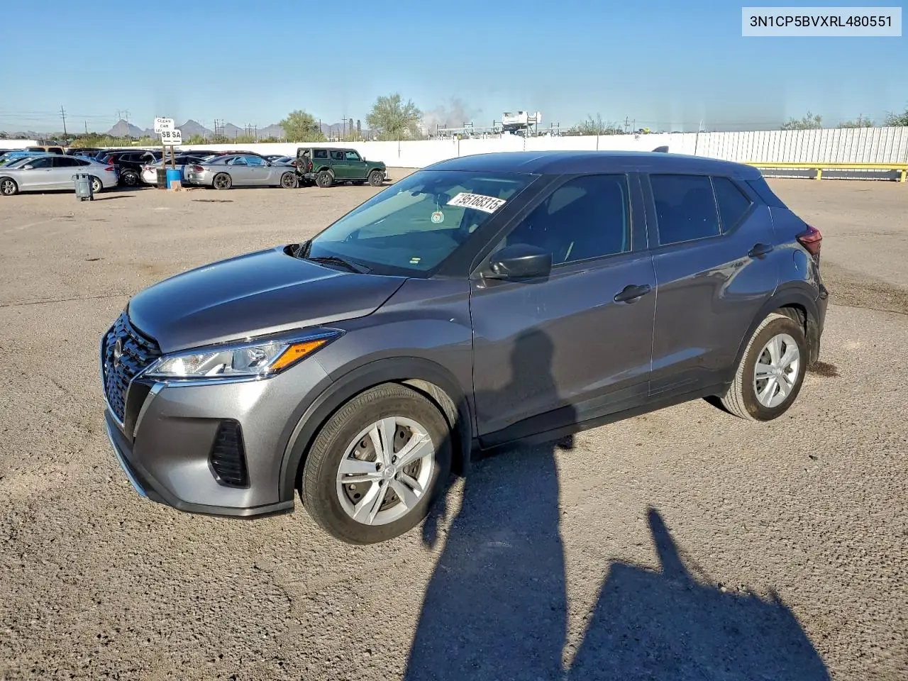 3N1CP5BVXRL480551 2024 Nissan Kicks S