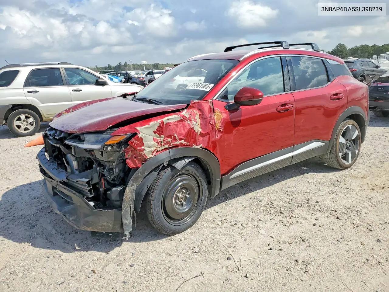 3N8AP6DA5SL398239 2025 Nissan Kicks Sr