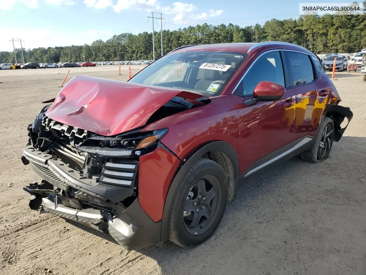 3N8AP6CA6SL300644 2025 Nissan Kicks Sv