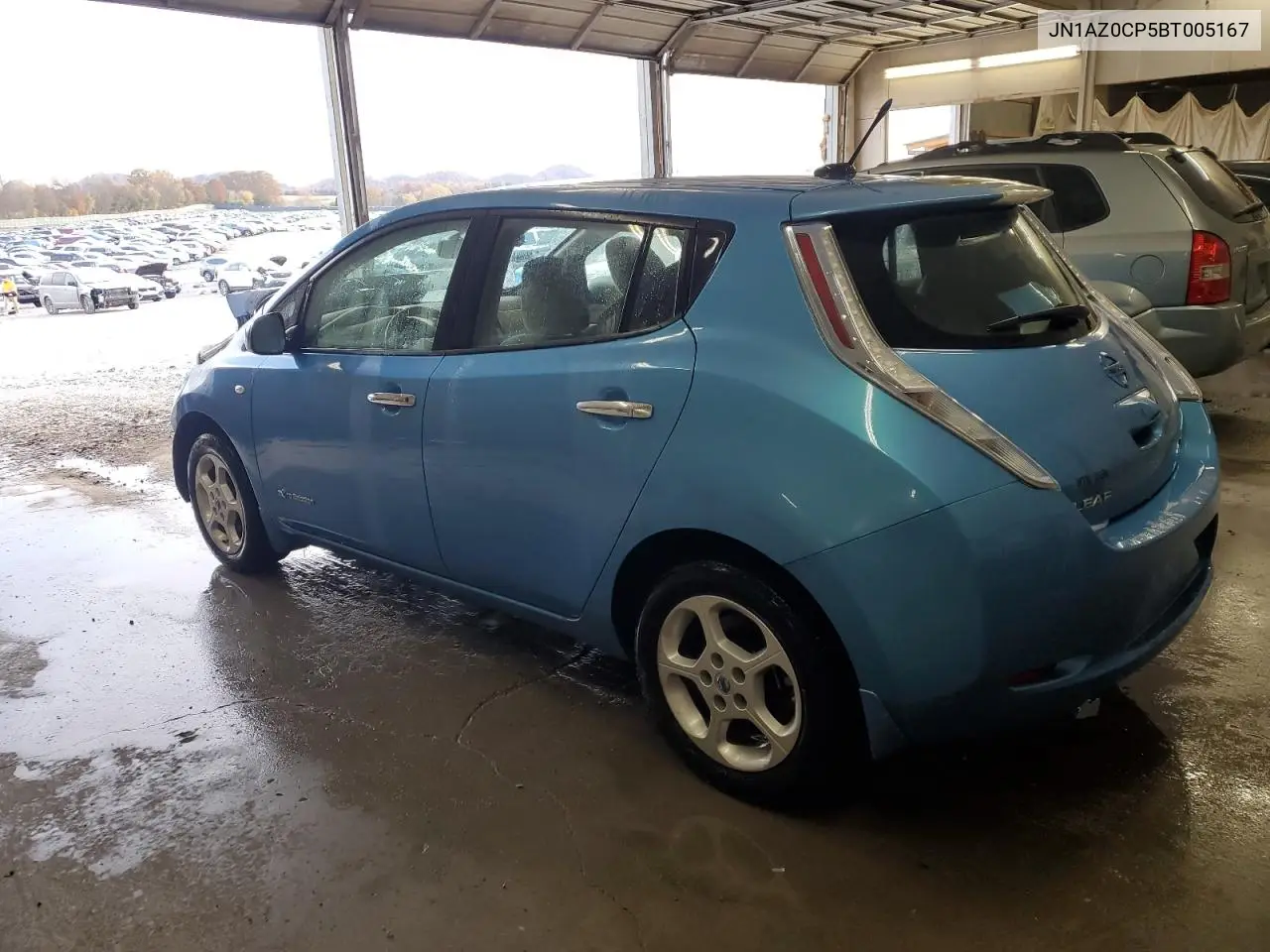 JN1AZ0CP5BT005167 2011 Nissan Leaf Sv