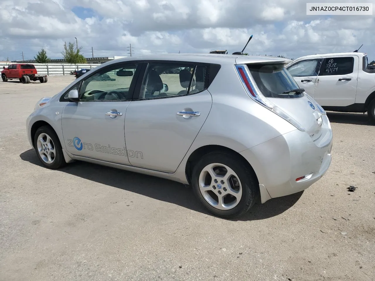 JN1AZ0CP4CT016730 2012 Nissan Leaf Sv